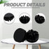 16 Pcs Black Plastic Connector, Wire Grid Cube Connector for Modular Closet Storage Organizer and DIY Units