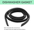 W11177741 W10300924 Dishwasher Door Gasket For Whirlpool Replacement W10300924V, W10660528