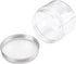 Bekith 20 Pack 4 Ounce Clear Plastic Storage Jars – Refillable BPA Free Small Round Containers with Screw-on Lids