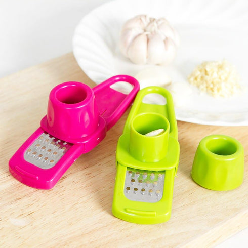 Ximimark 3 Pcs Mini Ginger Garlic Grinding Planer, Slicer Multi Functional Cutter Tool