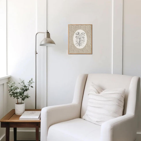 8" 10"-UNFRAMED) uniro Neutral Vintage Floral Wall Art Prints, Bedroom Nursery Wall Painting Canvas Prints Cottage Oil