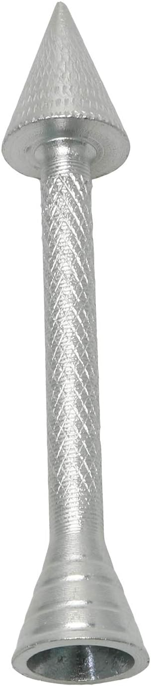 HJ Garden 1pc Aluminium Alloy Baking Pastry Cone Holder for Cake Decorating, Flower Nail Sticks