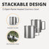 Portable Pour Over Coffee Maker Set, Collapsible Silicone Dripper, Perfect for Travel, Camping, Outdoors