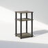 3-Tier Closet, Furinno JUST Night Stand, Turn-N-Tube Nightstand, Toolless Bedside Table, End Table, Side Table