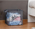 HONOMA Portable & Collapsible Laundry Hamper Bag with Handles - Mesh Basket for Kids Room, Dorm, Travel (Black)