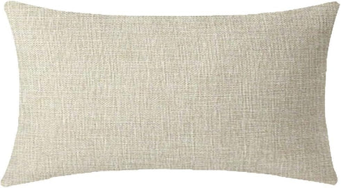 Tropical Beach Starfish Welcome Decorative Lumbar Pillow Case, 12x20 inches, Cotton Linen for Couch Sofa