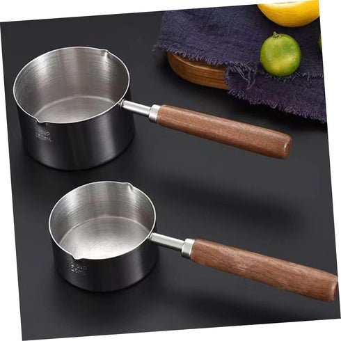 Small Oil Picnic Cookware Pot, Pouring Pot for Seasoning, Melting, and Cooking