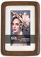 RRQKMBO 6x8 Natural Dark Walnut Solid Wood Picture Frames, Hand Make Crafted Original