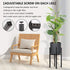 2 Pack 8 12 Inch YueTong Metal Plant Stand Indoor with Adjustable Width Fits to Pots,Mid-Century Flower Holder