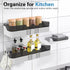 2-Pack Shower Caddy, Separable Shower Organizer with Soap Dish and Hooks, No Drilling Double Layer Shower Shelf, Used