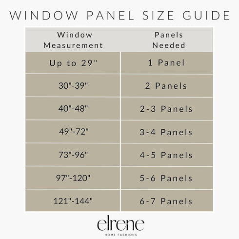 52" 84", 1 Elrene Home Fashions Brighton Windowpane Plaid Blackout Window Curtain, Living Room and Bedroom Drape