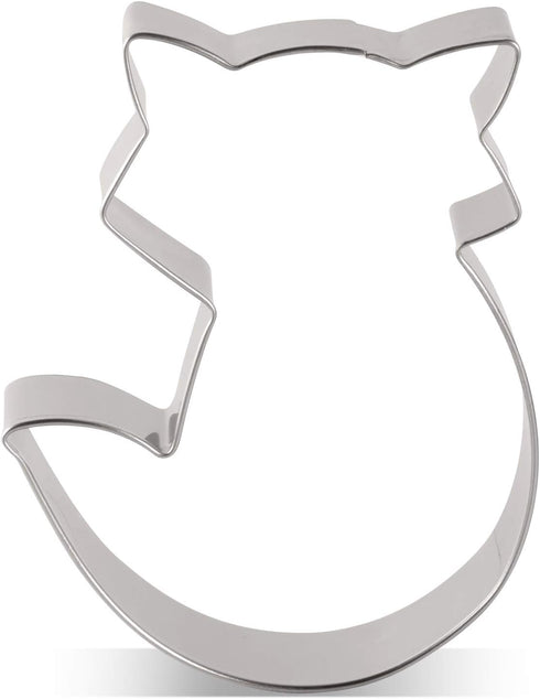 LILIAO Fox Cookie Cutter - 2.8 x 3.8 inches, Woodland Animal Biscuit Cutters, Stainless Steel