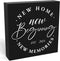 Great Housewarming Gifts, New Home Gift Ideas, Rustic Home Decor Accessories Wooden Box 5.1 x 5.1 Inches