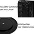 Plastic Cup and Lid Holder, Coffee Cup Dispenser Organizer for Countertop, Breakroom, Bathroom, Kitchen Cabinet - Black