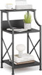 HOMEKOKO Side Table, Small End Table for Living Room, Bedroom, Retro Design