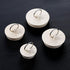 Hestya 4 Pieces Rubber Drain Stopper Set, Bathtub Sink Plug with Hanging Ring for Kitchen and Bathroom