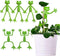 TNDCKP (5Pcs) Frog Plant Stand, Frog Plant Holder, Flower Pot Hugger Plant Climbing