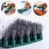 Bendable Scrub Brush Cleaning Brush, Deep Cleaning Toilet Brush with Non-Slip Grip & V-Shape Stiff Bristles for Shower,