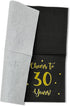 Cheers to 30 Years Cocktail Napkins | Happy 30th Birthday Decorations for Men and Women, 50-Pack 3-Ply Napkins | 5 x 5