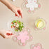 Sakura Coffee Cup Mat Kawaii Coaster - 2PCS Cute Cherry Blossom PVC Anti-Skid Pad for Desk