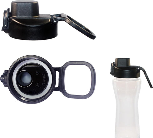 Lid for Cirkul Water Bottle - Auto Flip Lid for Hydro Flask Wide Mouth 12-64oz, Replacement Compatible with Cirkul,