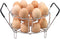 Stackable Egg Steamer Rack, BiaoGan Egg Cooking Rack with Heat Resistant Silicone Handles for Instant Pot Accessories