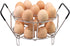Stackable Egg Steamer Rack, BiaoGan Egg Cooking Rack with Heat Resistant Silicone Handles for Instant Pot Accessories