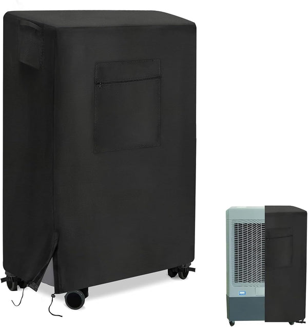 Evaporative Cooler Cover for Hessaire MC61M / MC61V 5300 CFM Portable Cooler, Waterproof Air Conditioner Cover