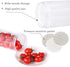 20 Pack 4oz/120ml Round Plastic Jars with Lids - Empty Clear Containers for Cosmetics, Lotion, Food Storage