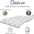 CozyLux Queen Mattress Pad - Cotton Deep Pocket Non Slip Breathable Soft Quilted Fitted Mattress Topper, Up to 18"