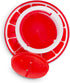 Set 1.5 11 Chicken Waterer and Feeder | Gallon Poultry Drinker and Pound Feeder Combo | for Chickens, Ducks, Turkeys