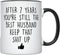YouNique Designs 7 Year Anniversary Coffee Mug for Him, 11 Ounces, 7th Wedding Anniversary Cup