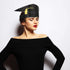 Syhood 36 Pcs Adjustable Graduation Cap for Kids and Adults, 2025 Graduation Hat for Ceremony Party, Black