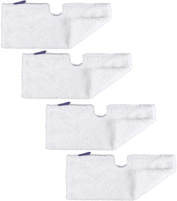 eoocvt 4pcs XL Microfiber Cleaning Pads for Shark Steam Pocket Mop XLT3501