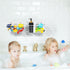 VEGEVIGI 2 Pack Metal Bath Toy Holder, Hanging Bathtub Toy Storage, Wall Mounted Bath Tub Baby Toys Organizer, Iron