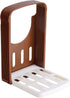 Adjustable Bread Slicer Guide for Homemade Bread, Foldable Tools with 4 Thickness for Kitchen