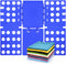 T Shirt Folder - Plastic Clothes Folding Board for Home Storage, Blue