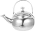MAGICLULU Stainless Steel Whistle Kettle, Mini Whistling Teapot for Home Kitchen Tea Coffee (5.50inch/14cm)
