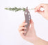 Stainless Steel Herb Stripper Tool - Metal Kale Stripper for Chard, Collard Greens, Parsley, Thyme, Basil, Rosemary