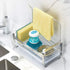kaileyouxiangongsi SUS304 Holder,9.45 x5.15 x8.1 inches,Large Sponge Holder - Kitchen Sink Organizer - Sink Caddy