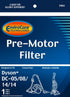 EnviroCare Replacement Pre Motor Vacuum Cleaner Filter for Dyson DC05/08/14/15 Uprights