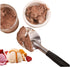 i Kito Frozen Heavy Duty Ice Cream Spade Scoop with Non-Slip Handle - Stainless Steel Ice Cream Spoon Paddle Perfect