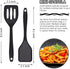 Small Spatulas 5PCS, Silicone Turner Easy to Clean, Flexible Brownie Spatula, Spatulas for Kitchen Use, Mini Silicone Spatula for Fish, Fried Rice by Eolilim