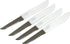 Chef Craft Select Paring Knife Set, 4 Piece Set, 2.5 Inch Blade, 6 Inches Length, Stainless Steel/Black