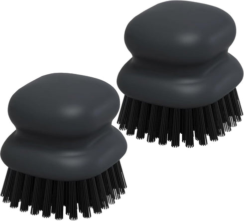 2Pack Dish Scrub Brush, Palm Brush Dish Scrubber with Ergonomic Grip, Kitchen