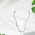 Amazer Decorative Stainless Steel Shower Curtain Hooks for Bathroom Shower Rods - Set of 12, Acrylic White
