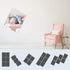 BBTO 20 Pcs Mirror Sheets, 8''x 10'' Self Adhesive Non-Glass Cut to Size Mirror Stickers for DIY Craft
