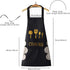 DILLMAN Women Kitchen Apron with Hand Wipe Pockets, Big Pocket, Waterproof for Cooking and Baking