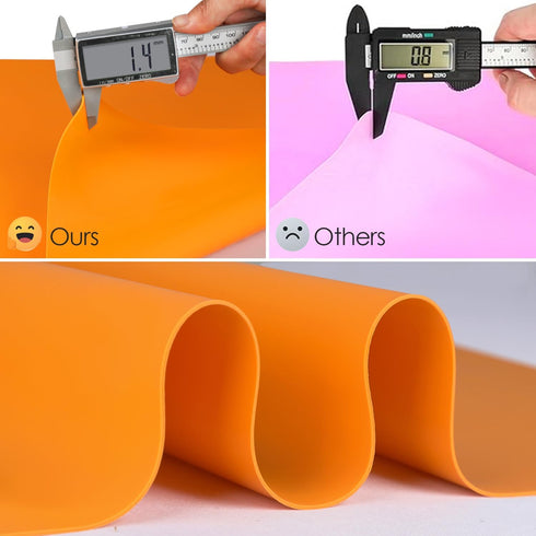 Counter, 31.5'' 23.6'' Table,1Pcs Extra Large Silicone Mats For Kitchen x Silicone Placemats for Kids, Nonstick