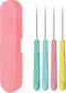 4Pcs Sugar Stir Needle - 5.2 Inches Cookie Scribe Needles for Cake Decorating Supplies